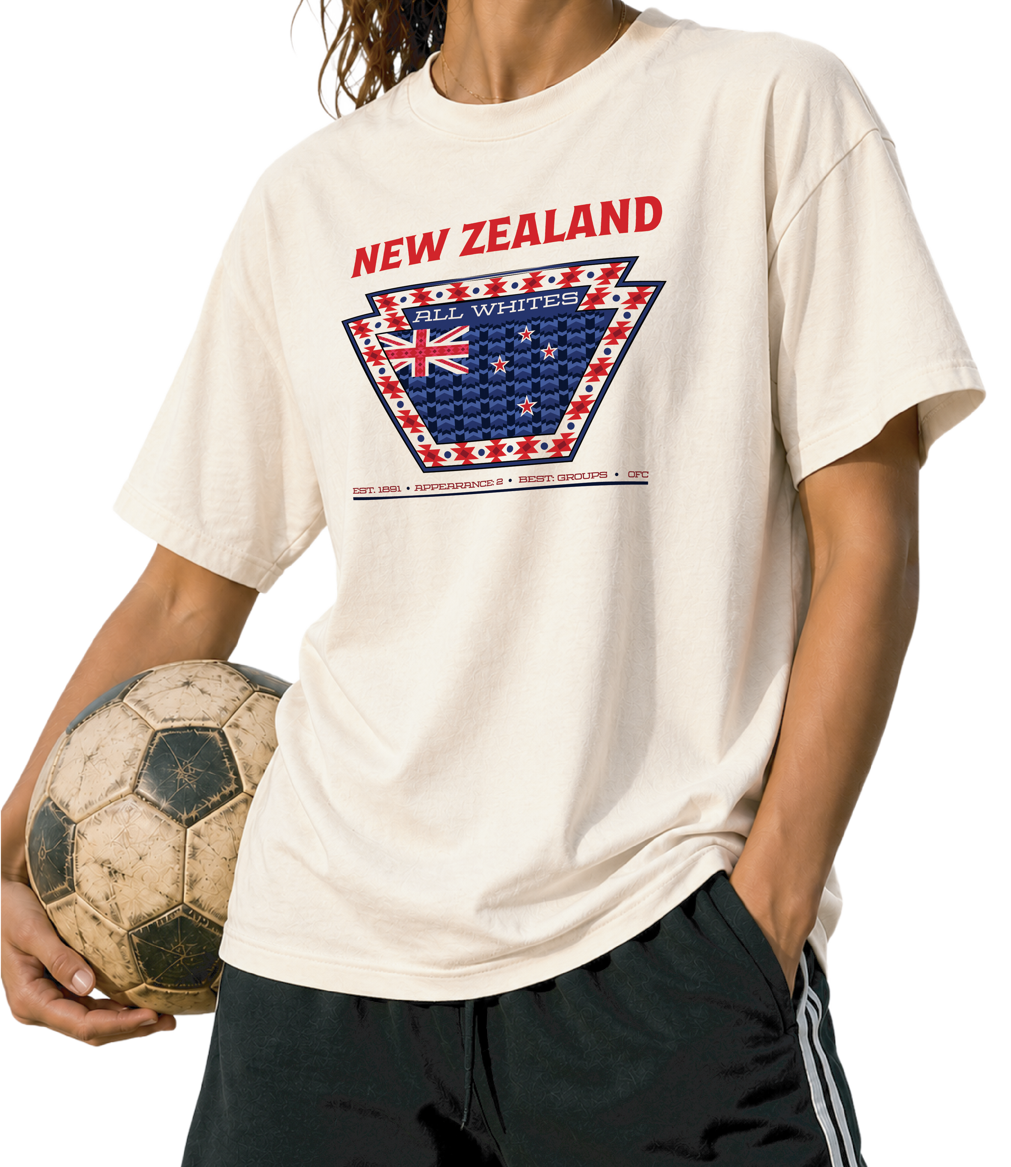 New Zealand - All Whites Tee