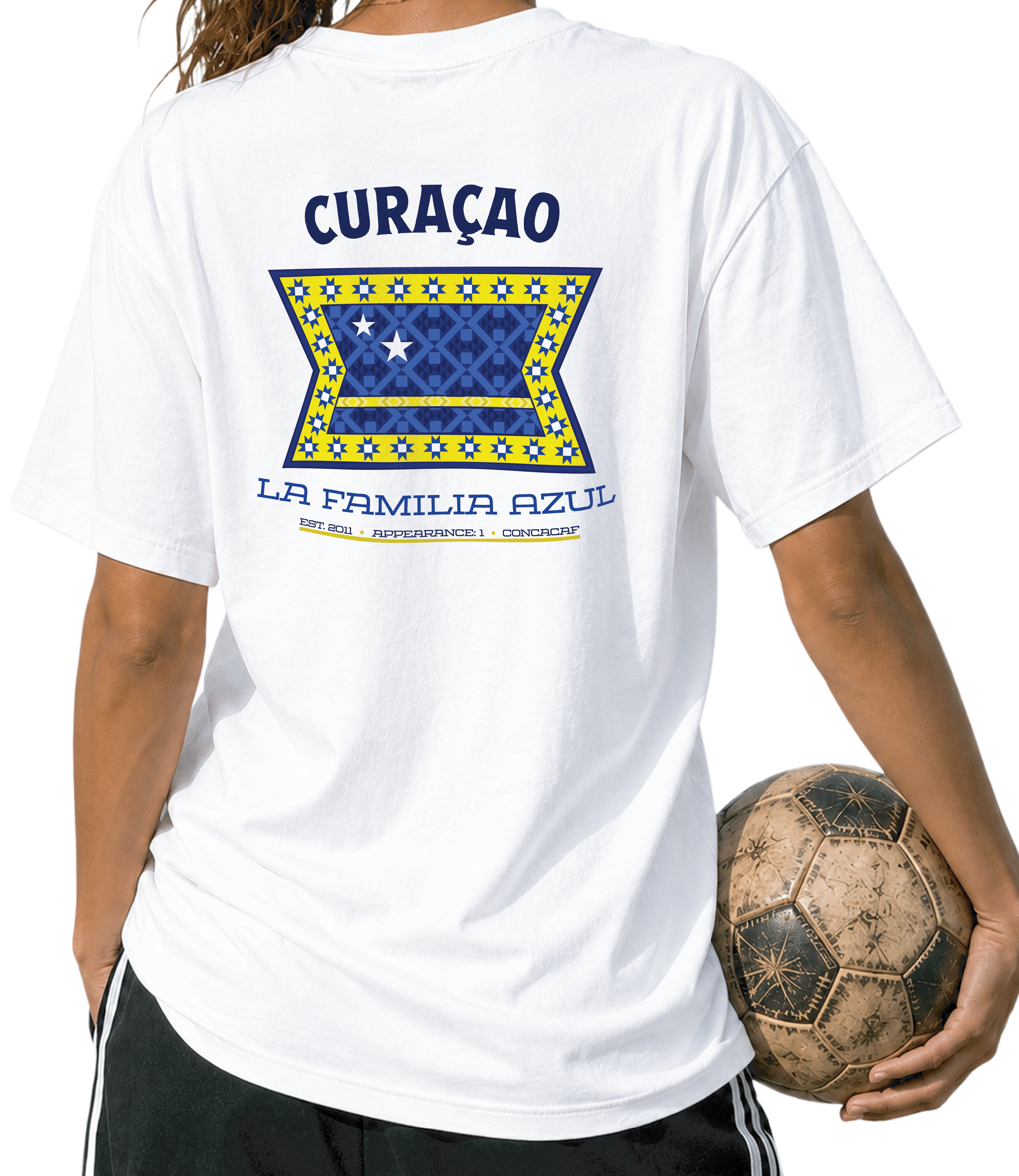 CURAÇAO - La Familia Azul Tee