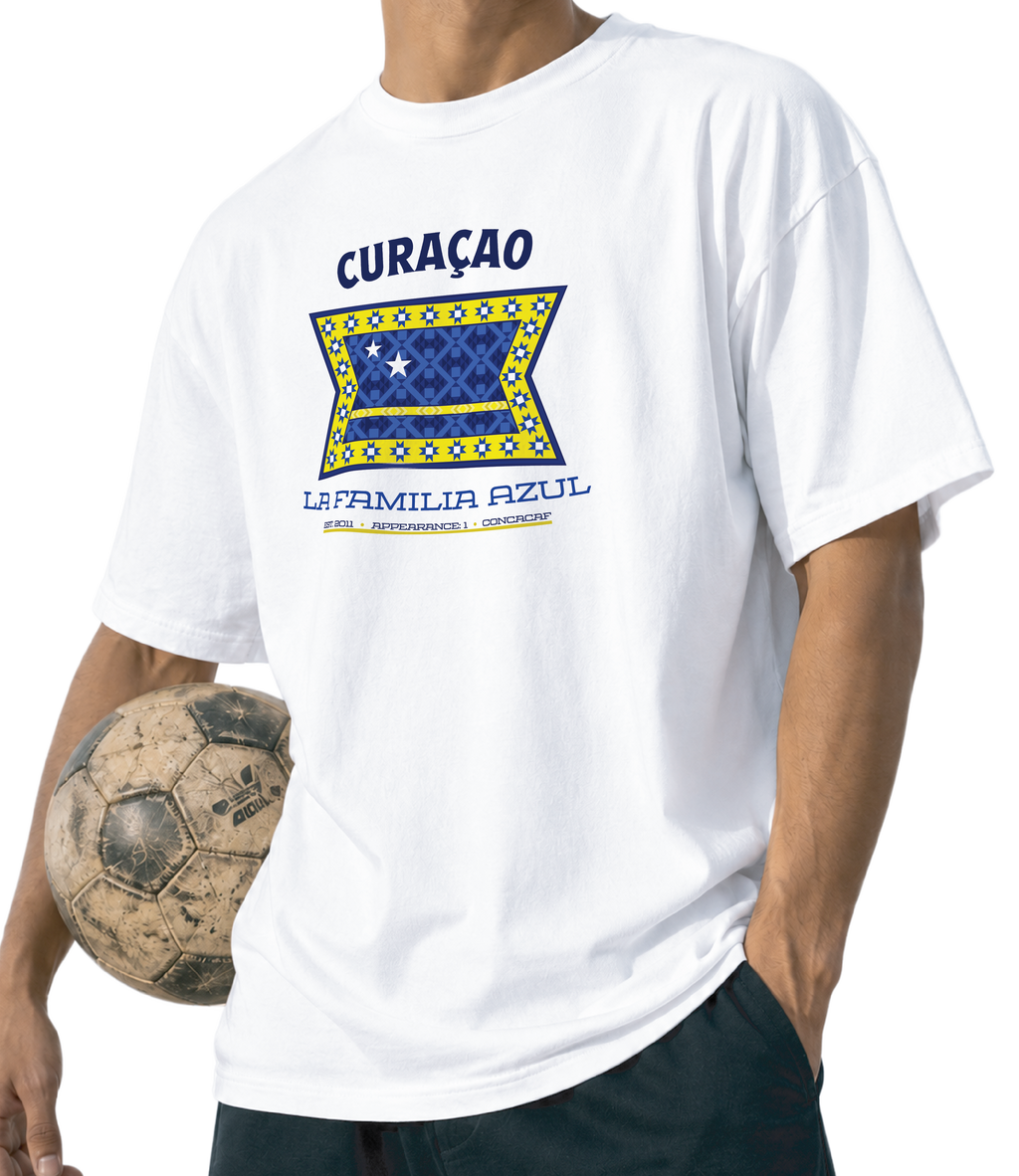 CURAÇAO - La Familia Azul Tee