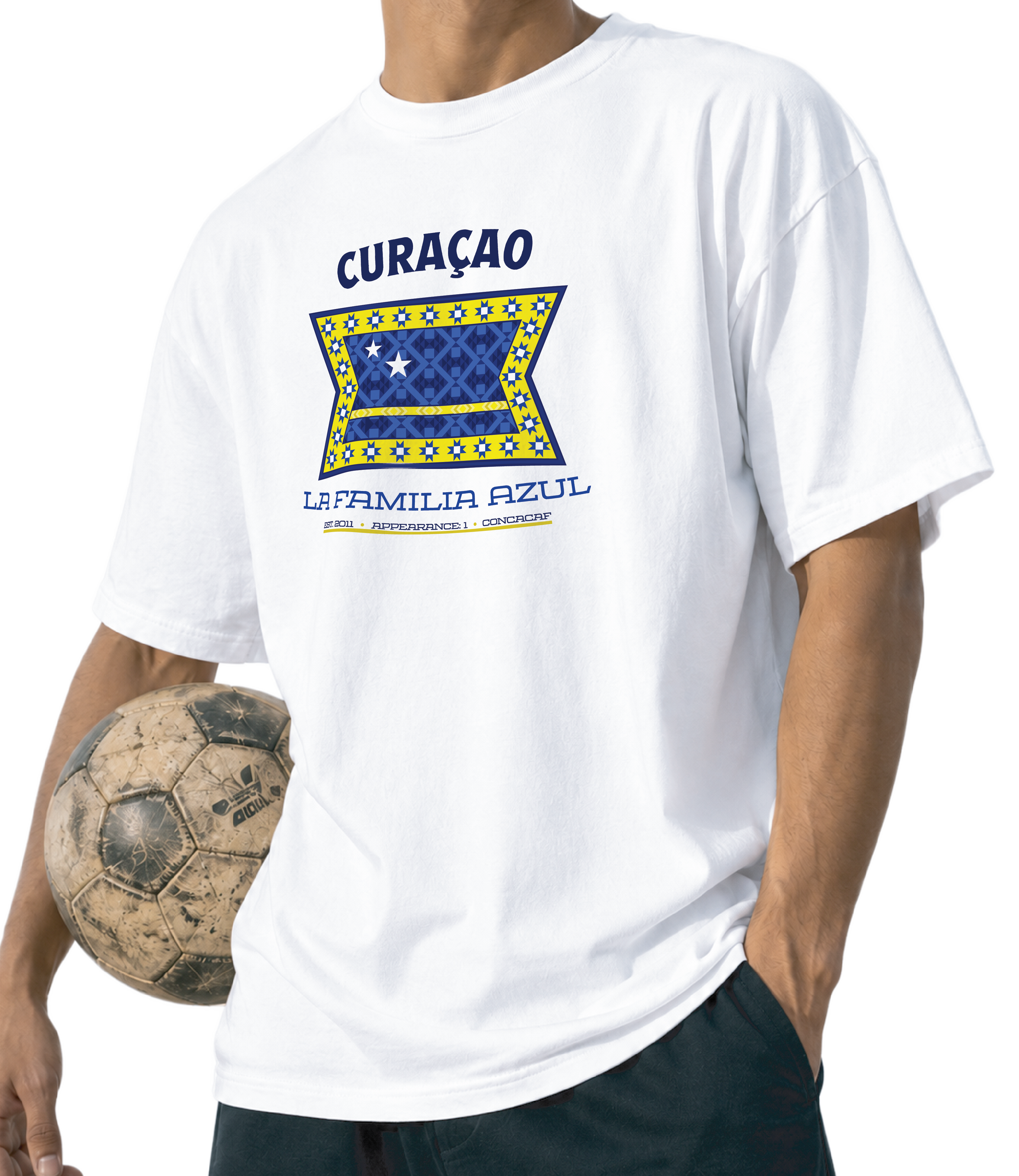 CURAÇAO - La Familia Azul Tee