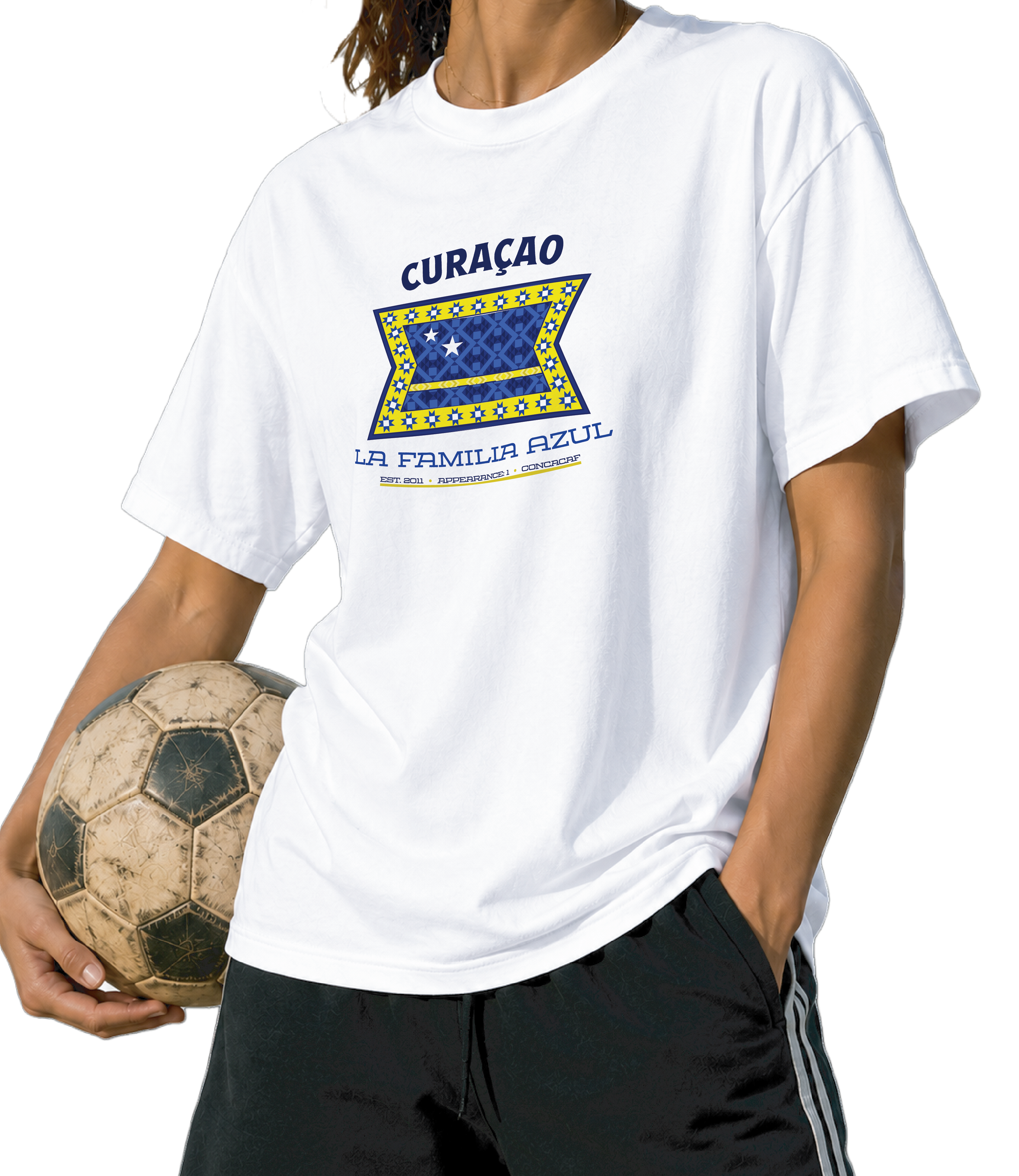 CURAÇAO - La Familia Azul Tee
