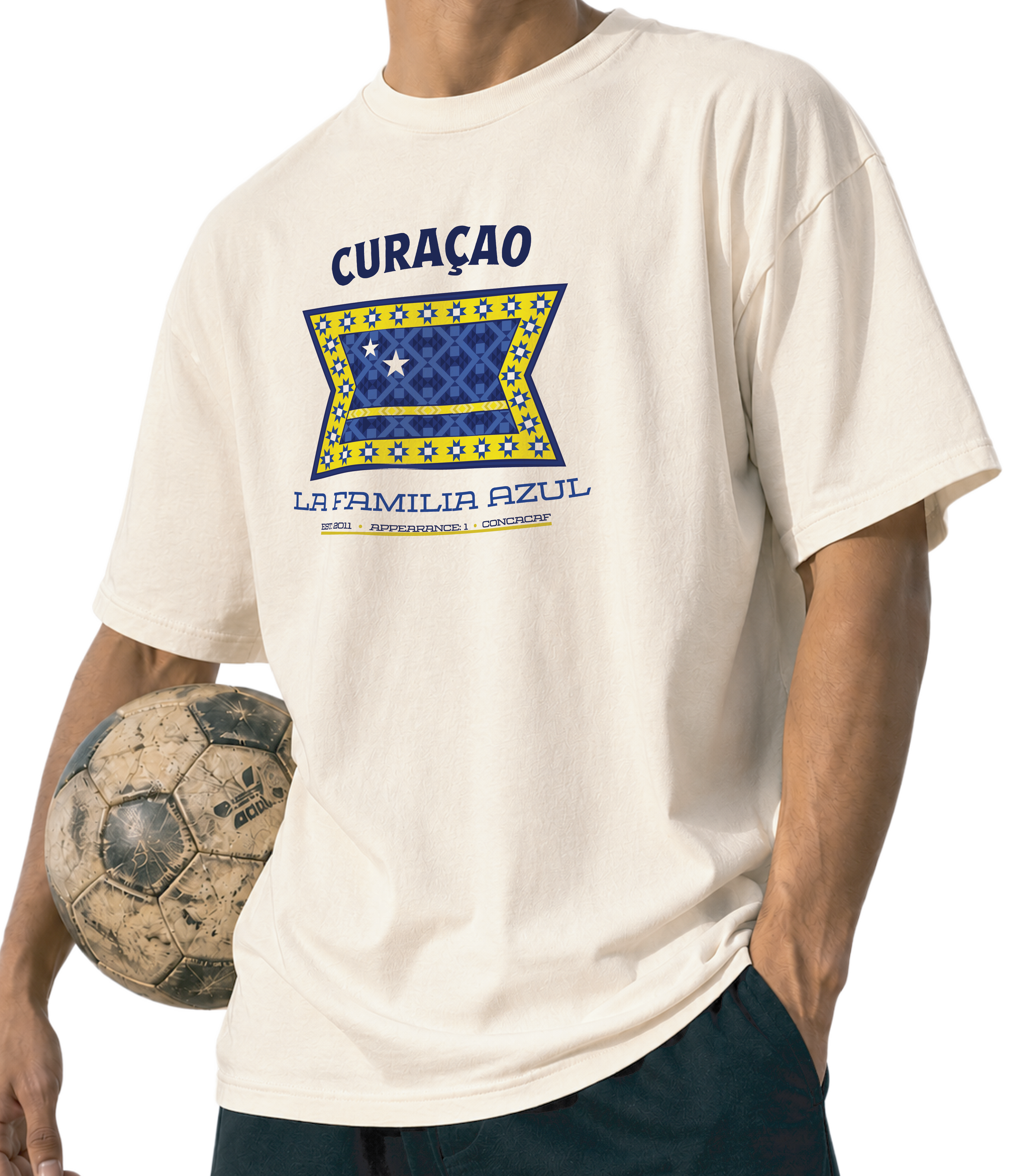 CURAÇAO - La Familia Azul Tee