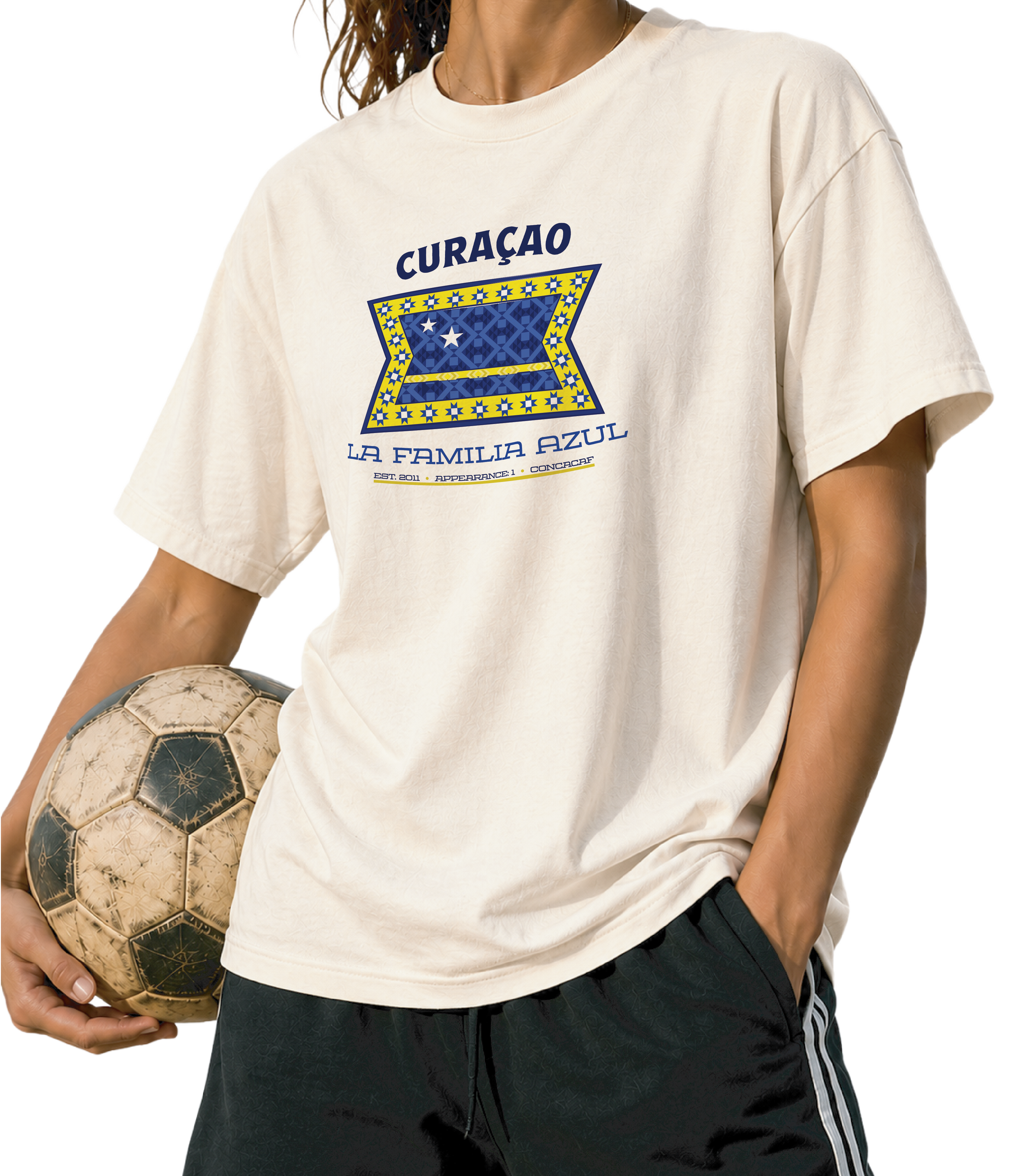 CURAÇAO - La Familia Azul Tee