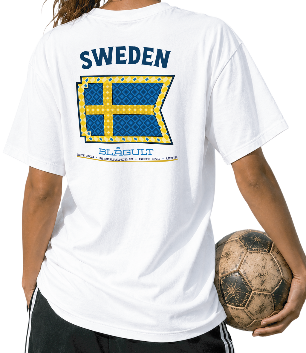 Sweden - BlÅgult Tee