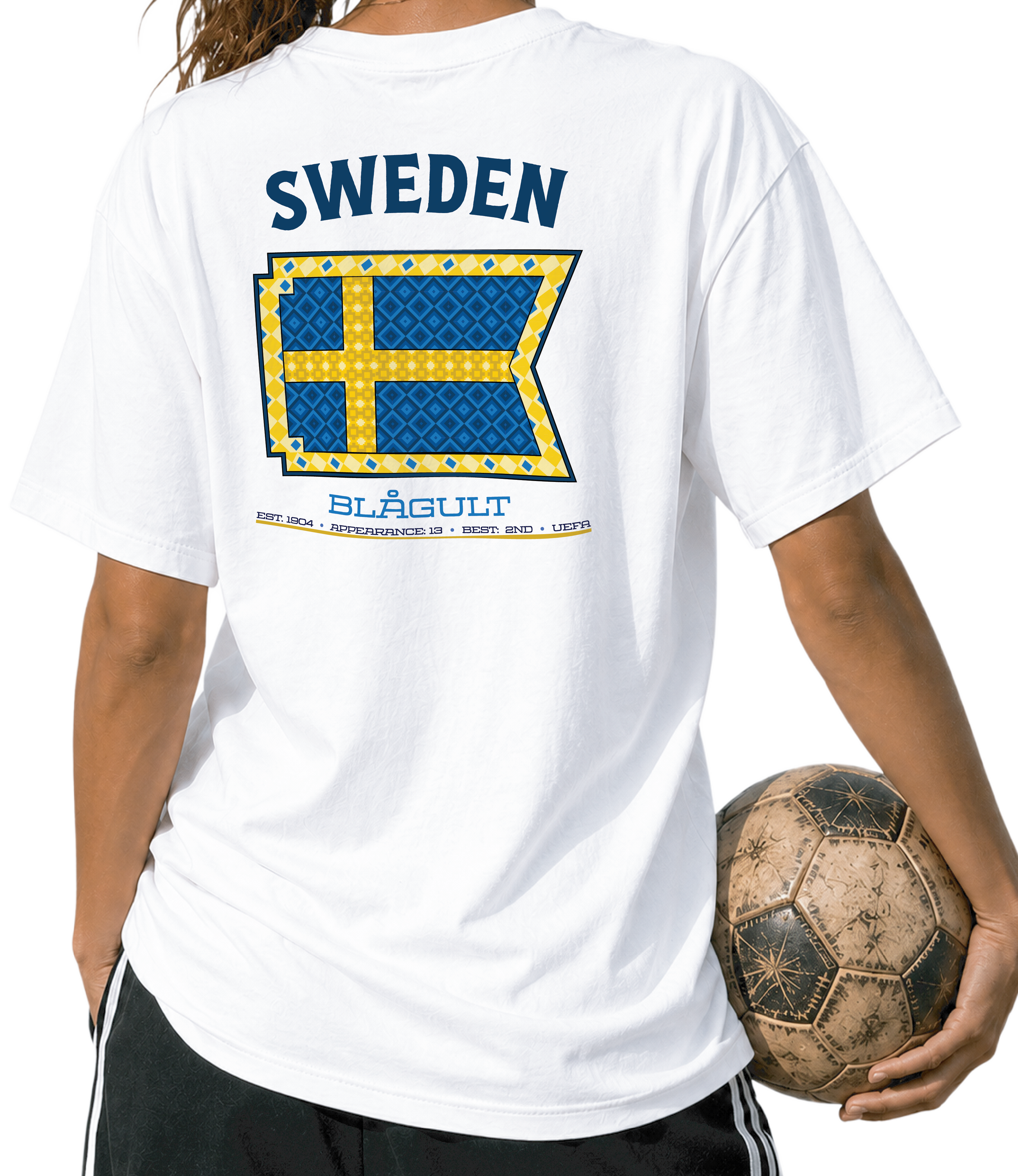 Sweden - BlÅgult Tee