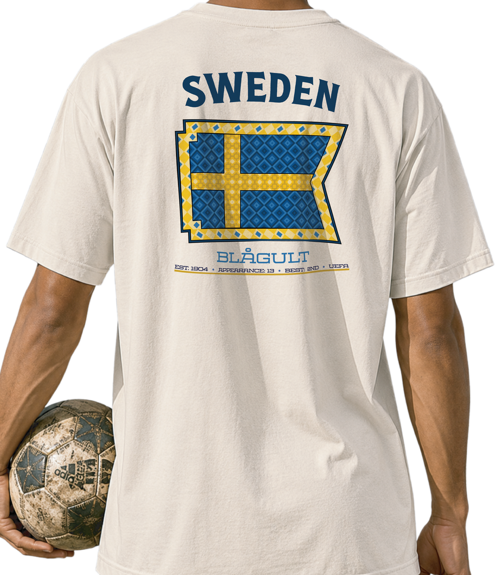 Sweden - BlÅgult Tee