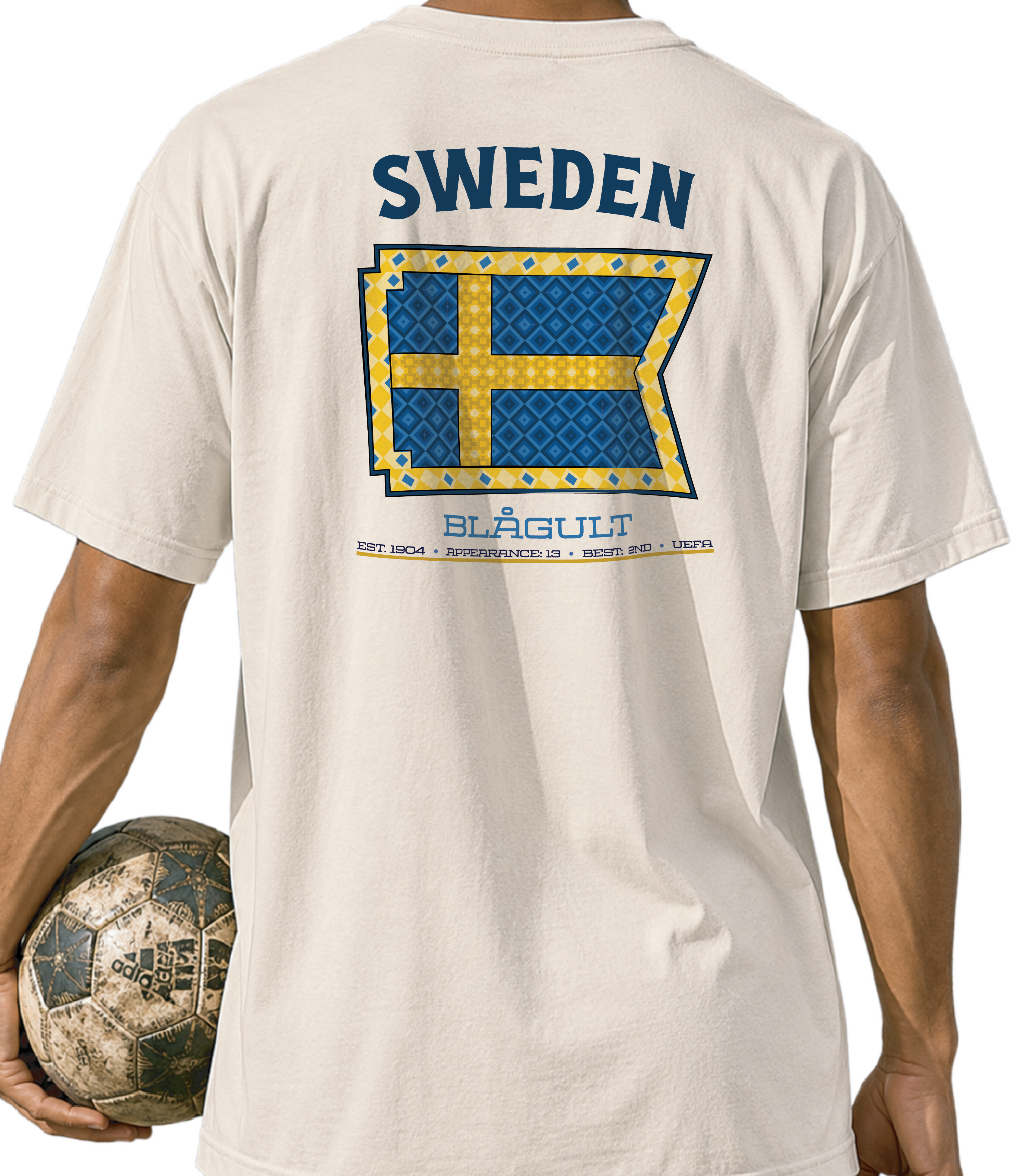 Sweden - BlÅgult Tee