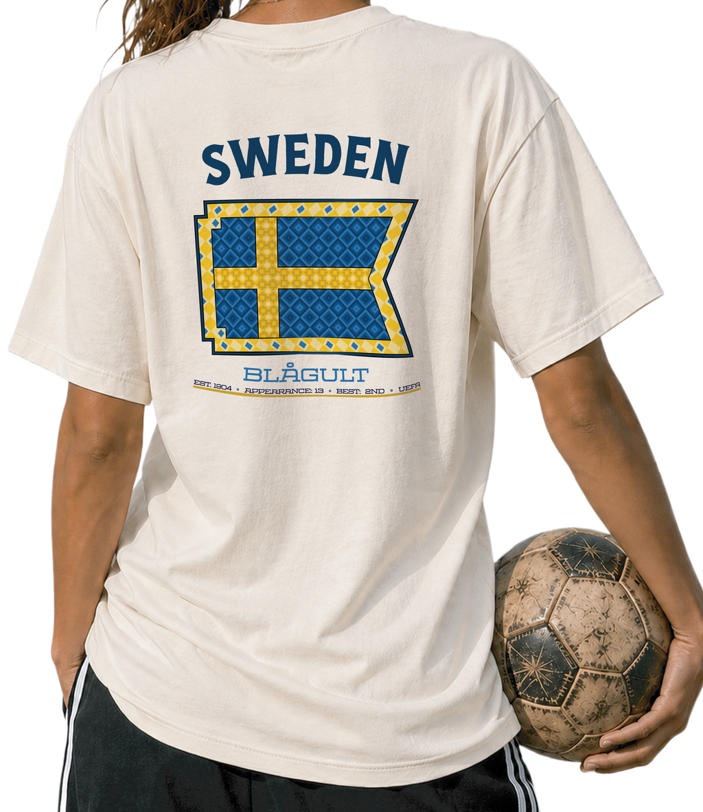 Sweden - BlÅgult Tee