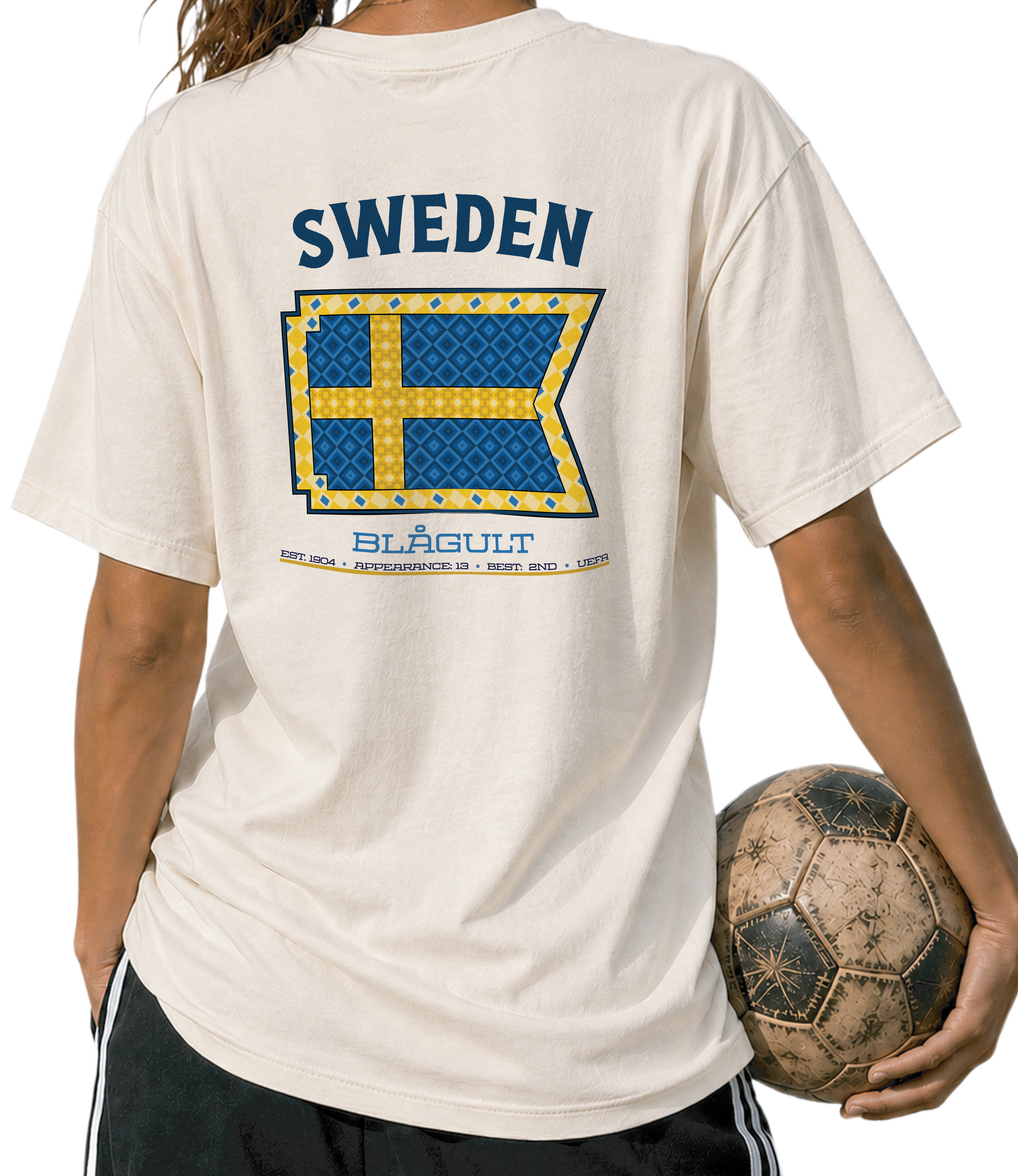 Sweden - BlÅgult Tee