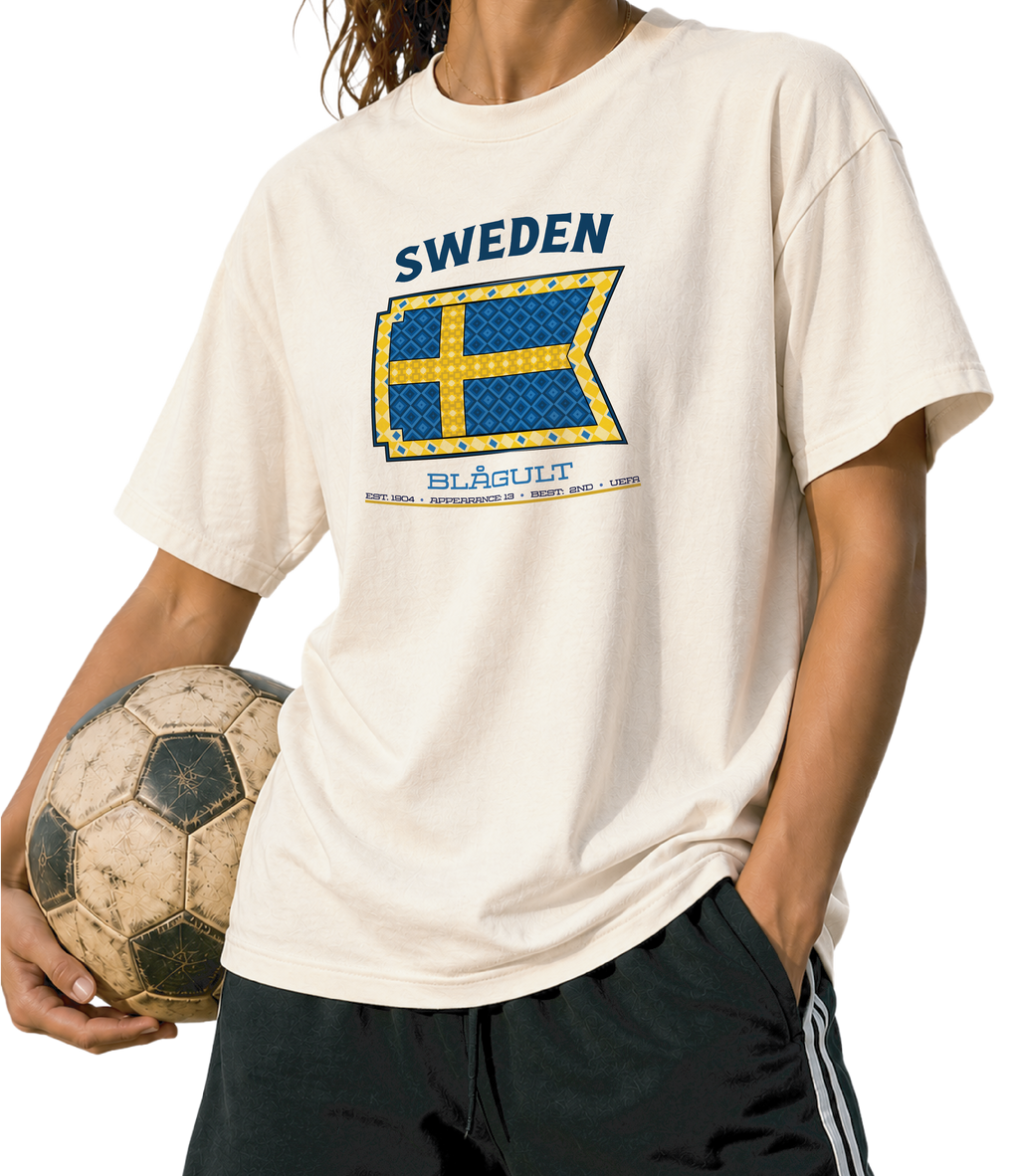 Sweden - BlÅgult Tee