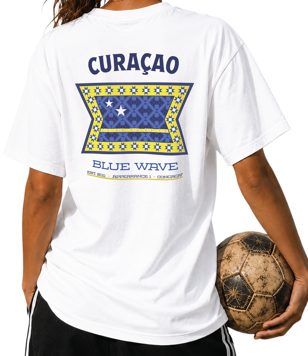CURAÇAO - Blue Wave Tee