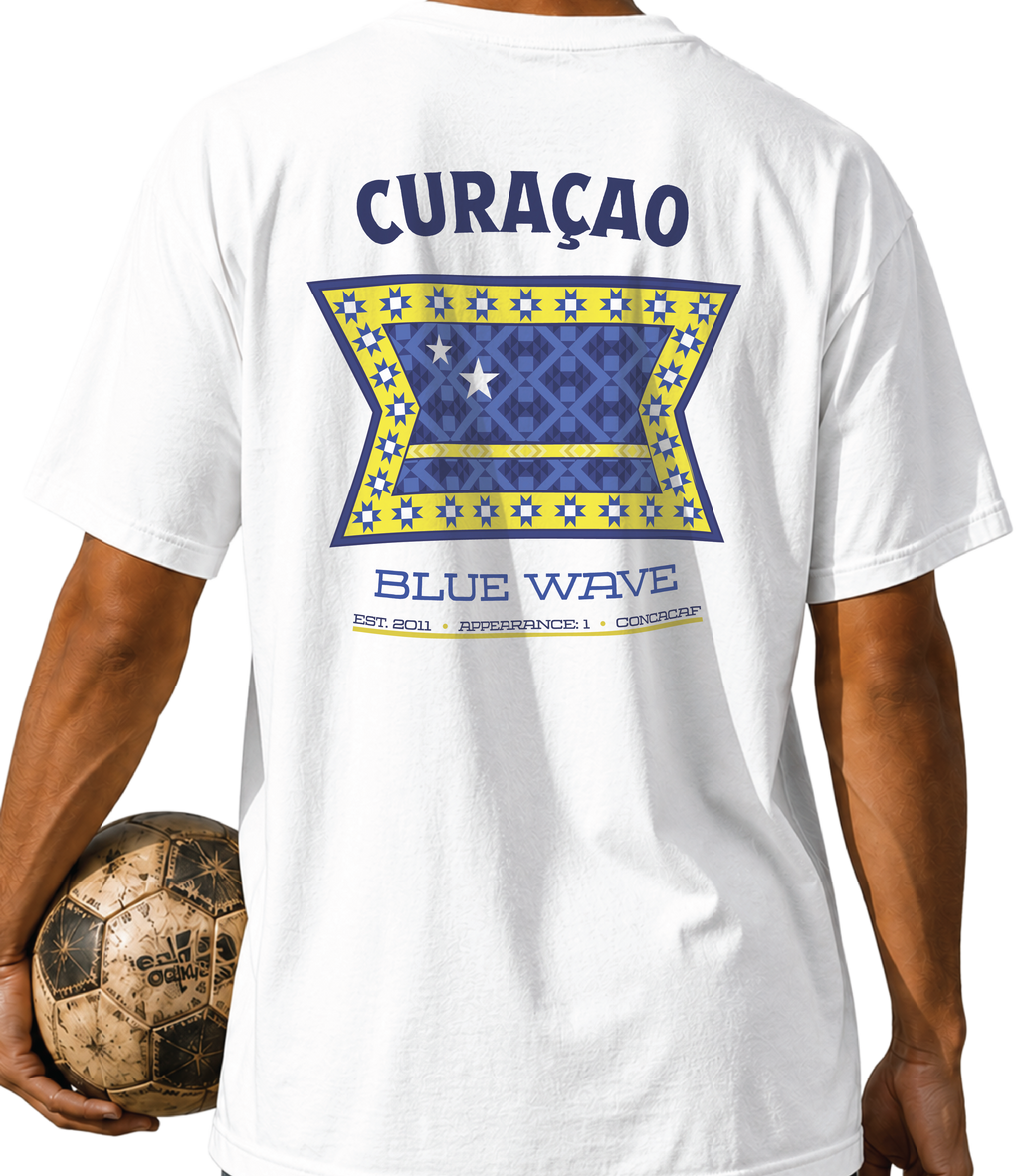 CURAÇAO - Blue Wave Tee