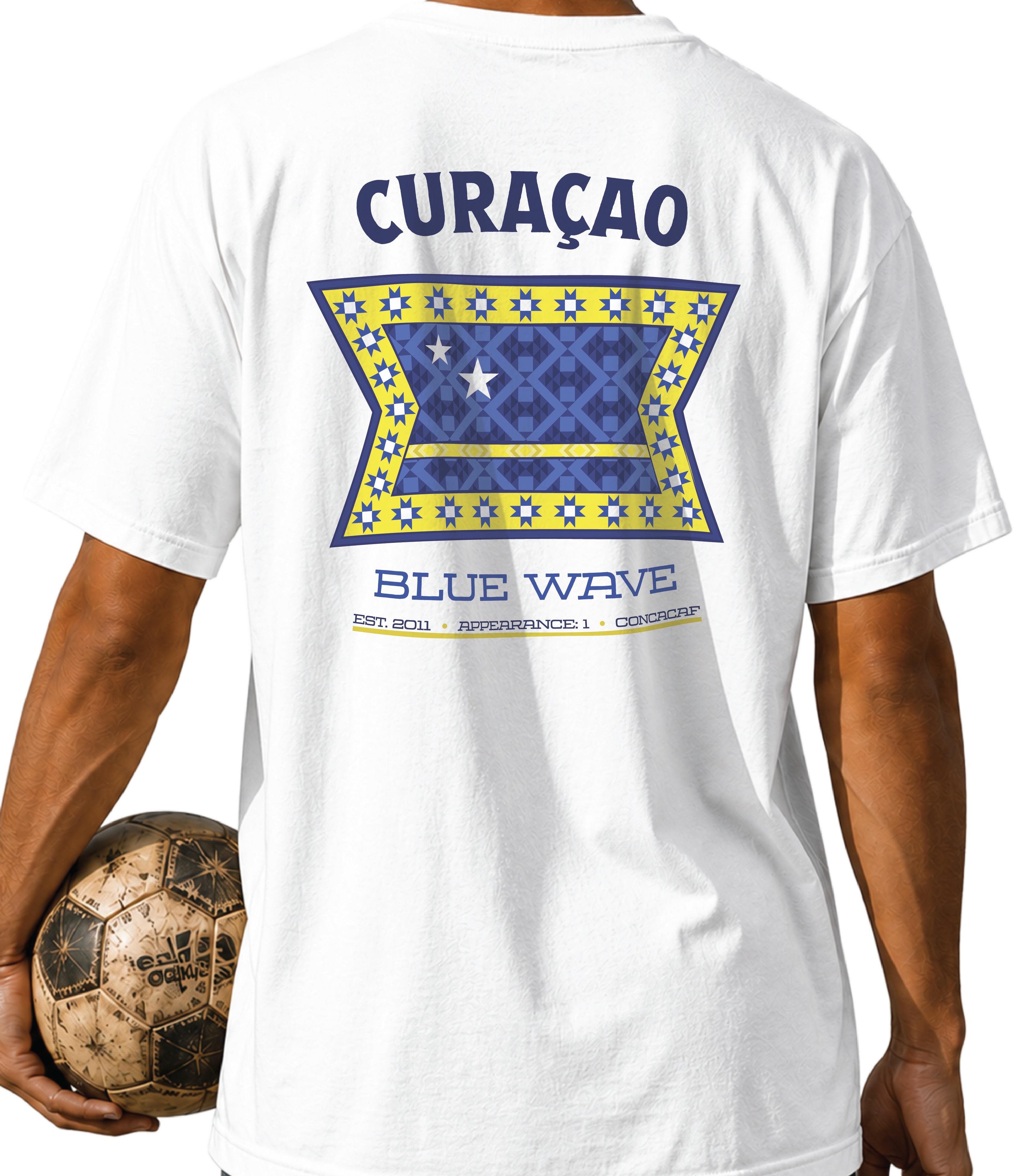 CURAÇAO - Blue Wave Tee