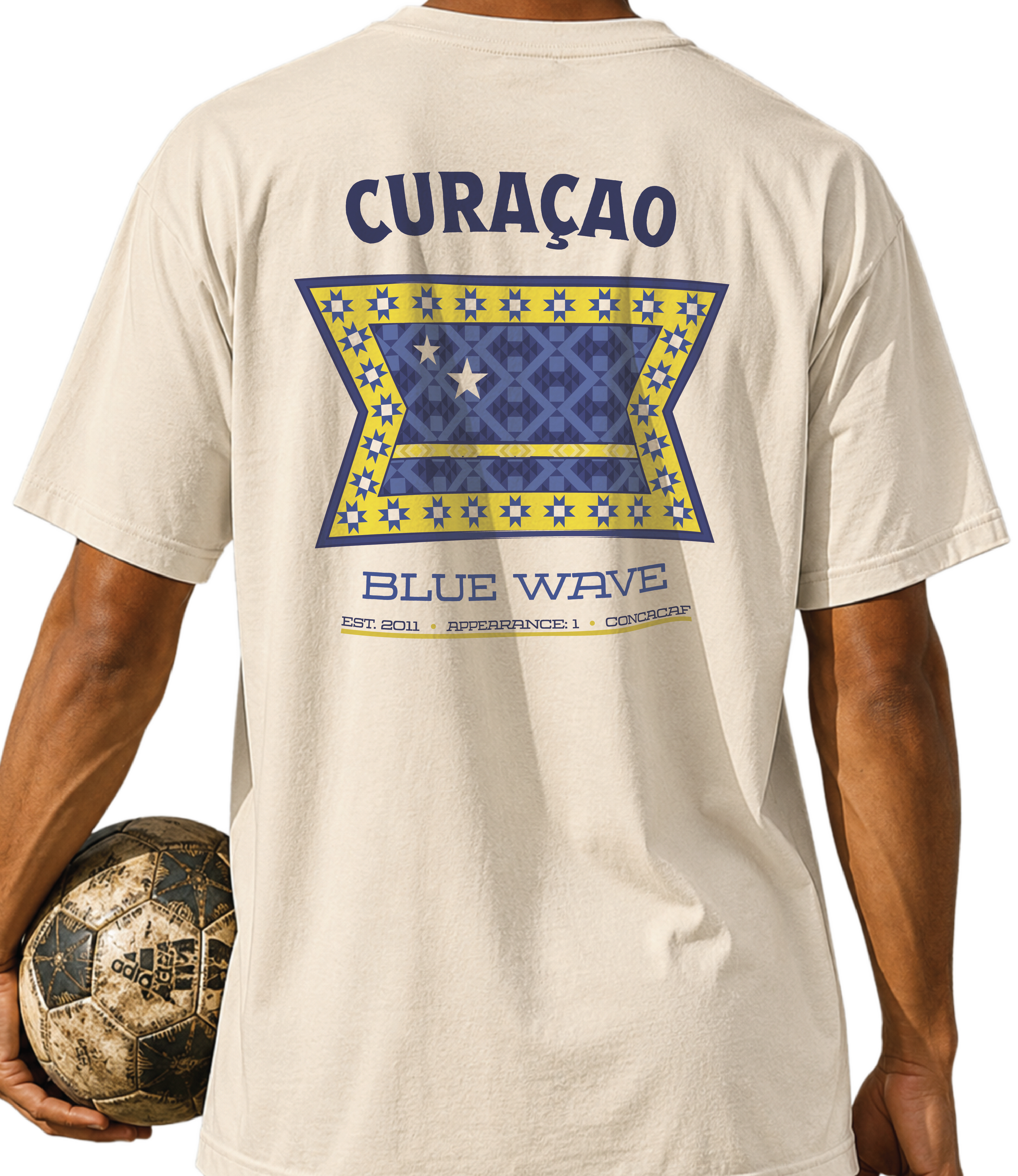 CURAÇAO - Blue Wave Tee
