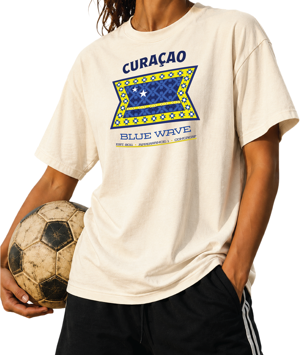 CURAÇAO - Blue Wave Tee