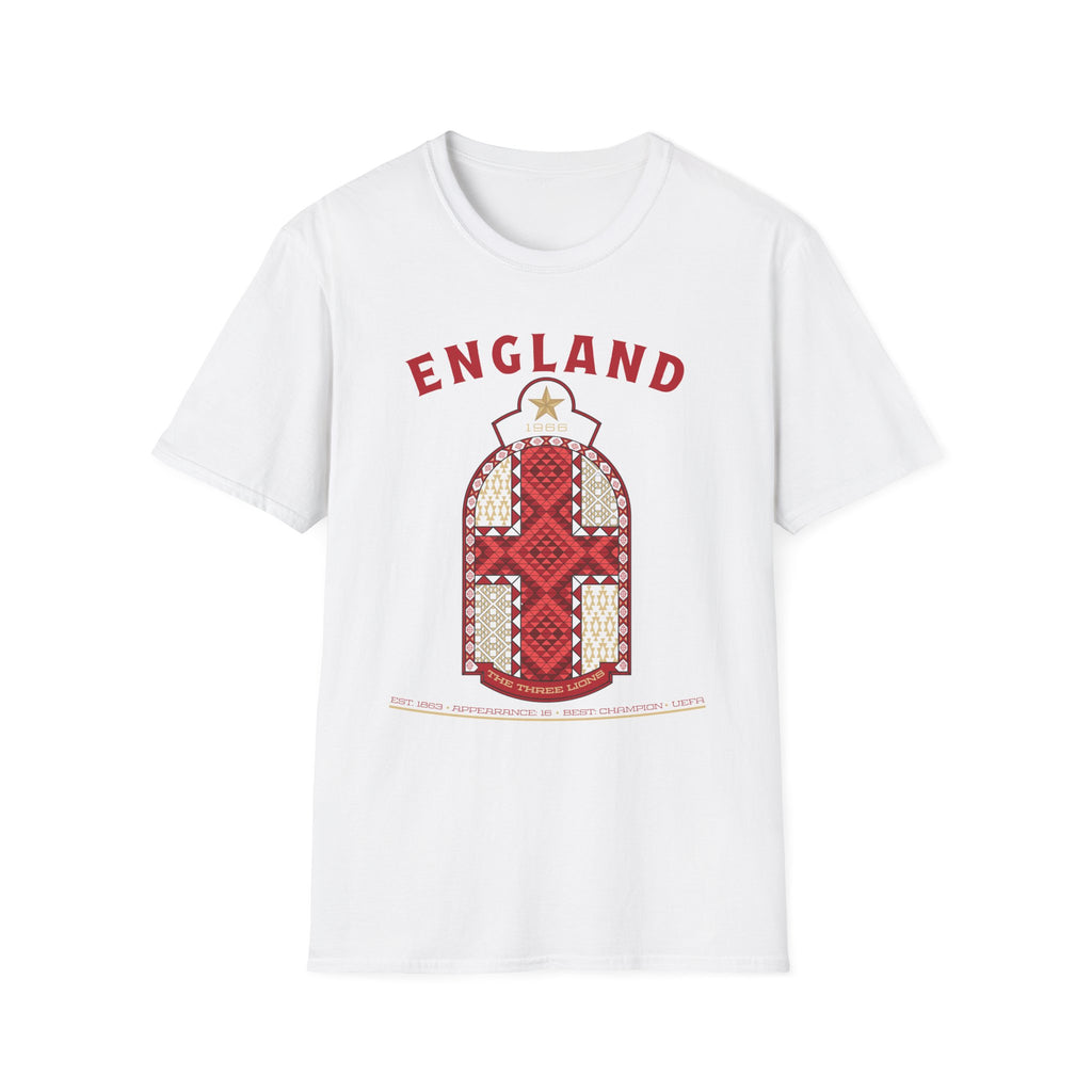 Front - England - The Three Lions Graphic T-Shirt