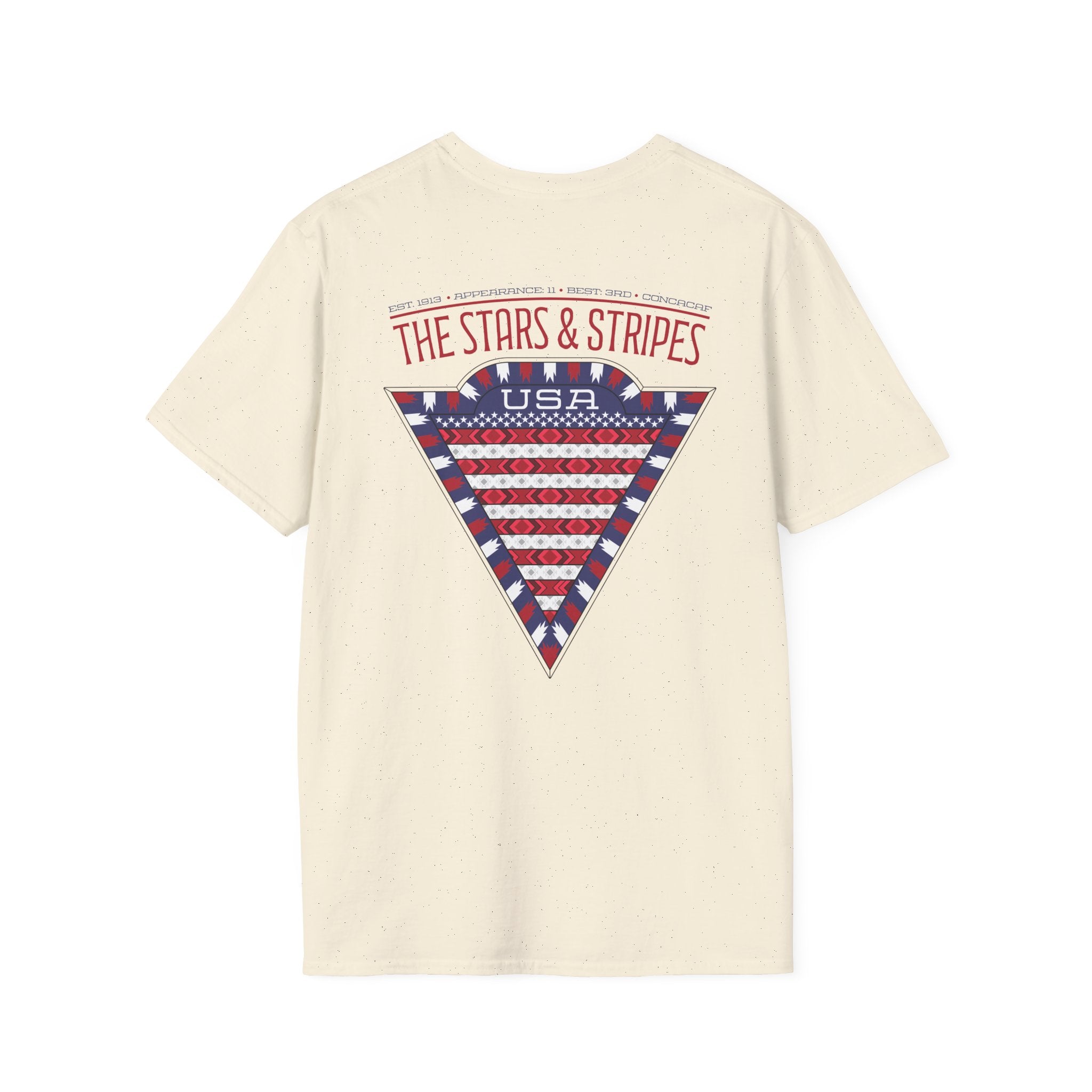 BACK - USA - THE STARS & STRIPES GRAPHIC T-SHIRT