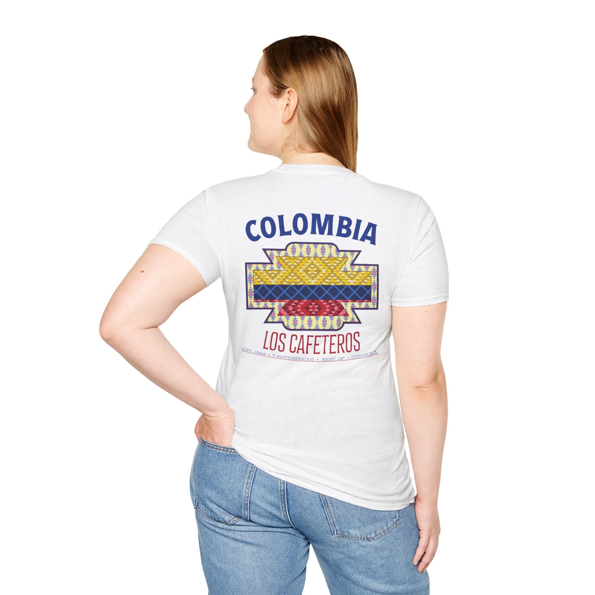Back - Colombia - Los Cafeteros Graphic T-Shirt