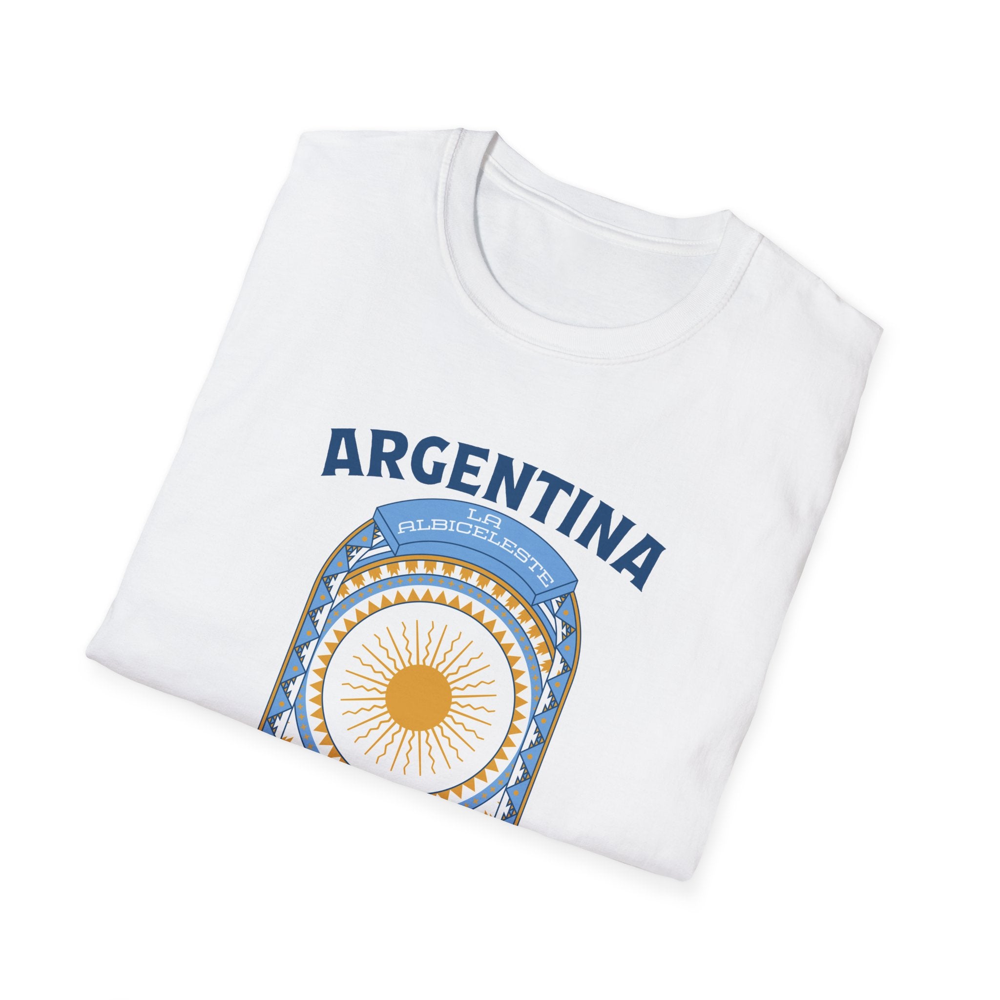 Front - Argentina - La Albiceleste Graphic T-Shirt