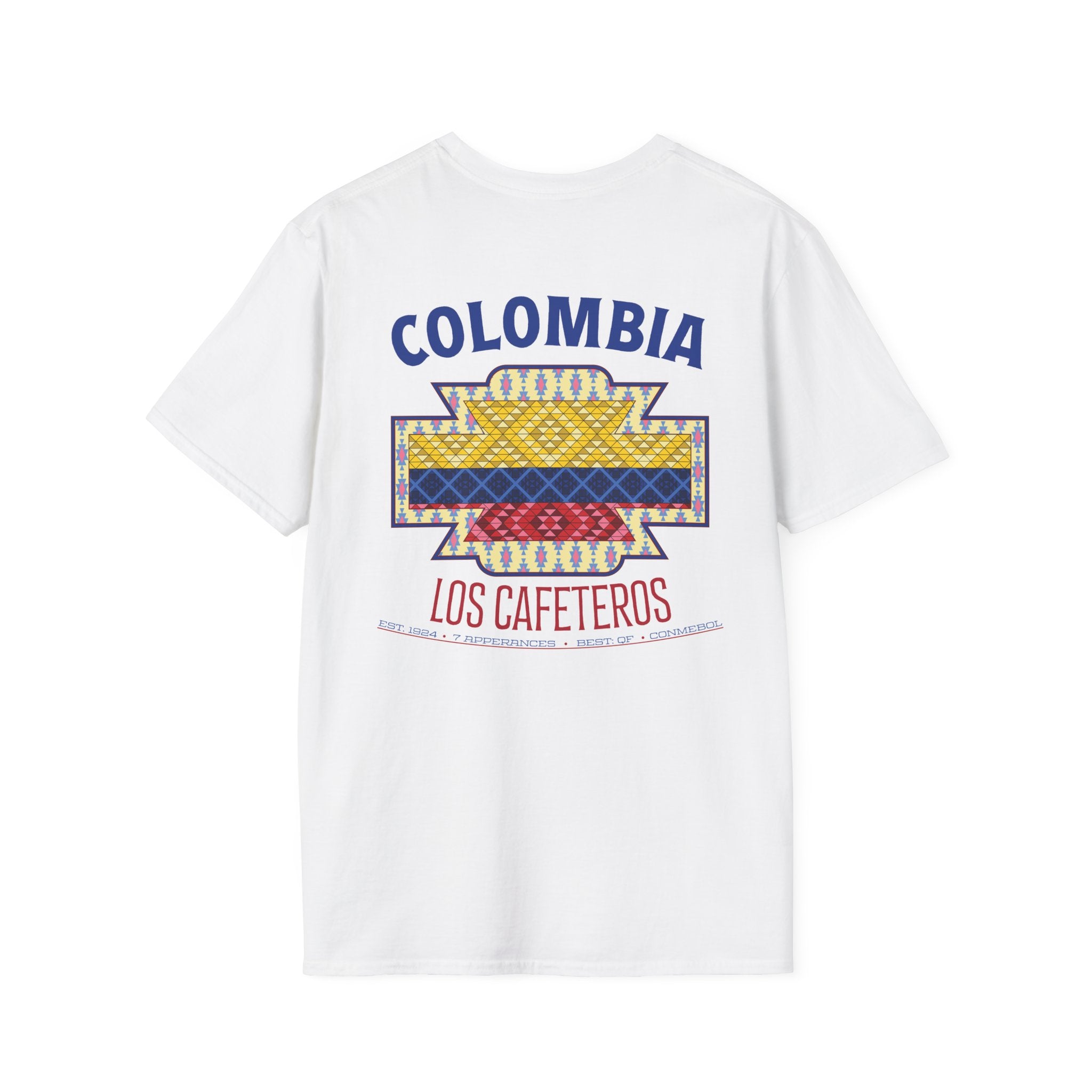 Back - Colombia - Los Cafeteros Graphic T-Shirt