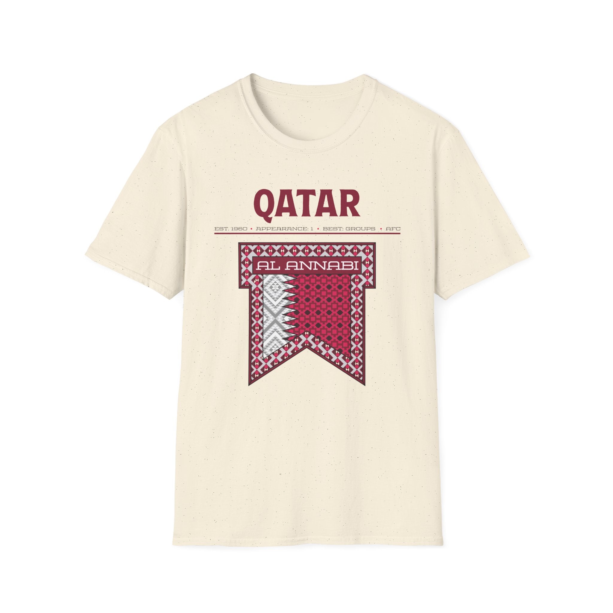 Front - Qatar - Al Annabi Graphic T-Shirt