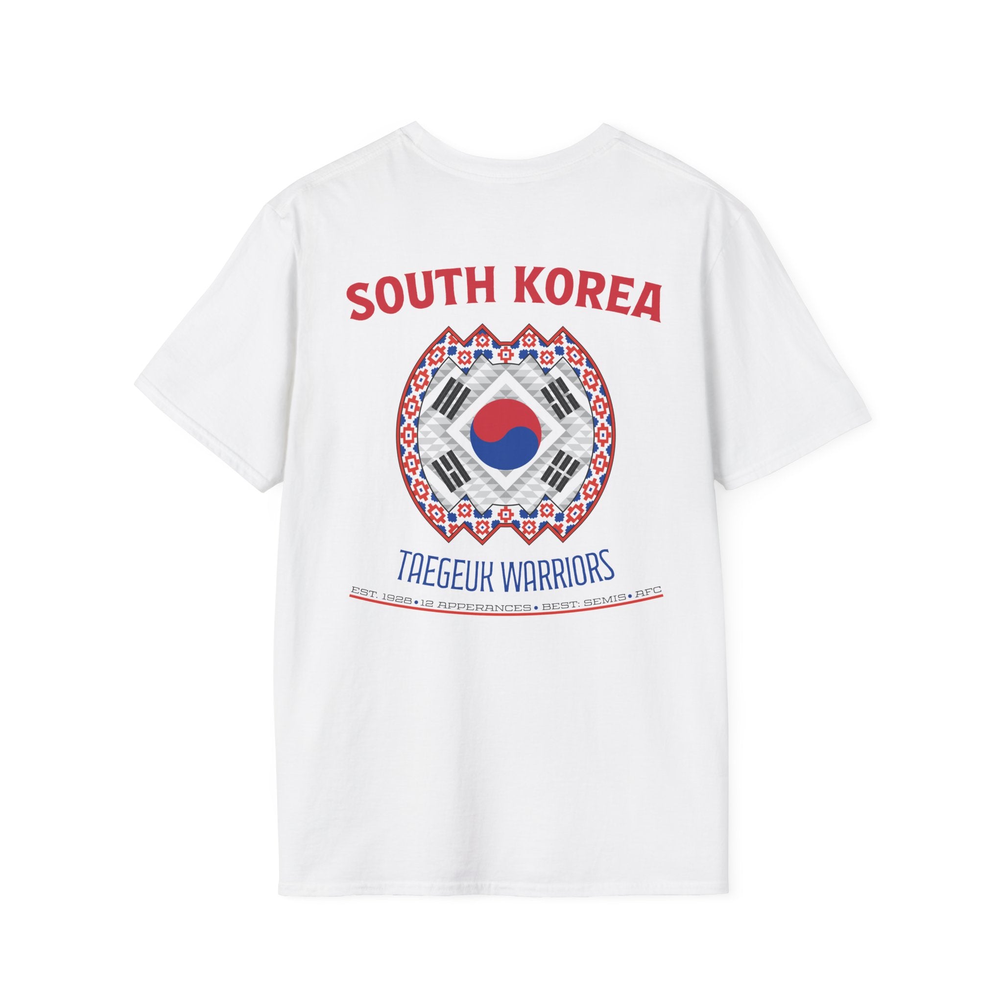 Back - South Korea - Taegeuk Warriors GRAPHIC T-SHIRT