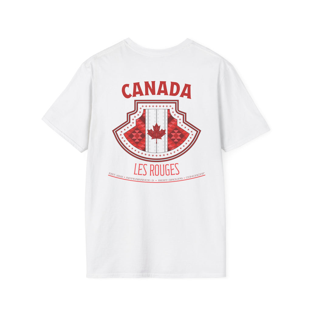 Back - Canada - Les Rouges Graphic T-Shirt