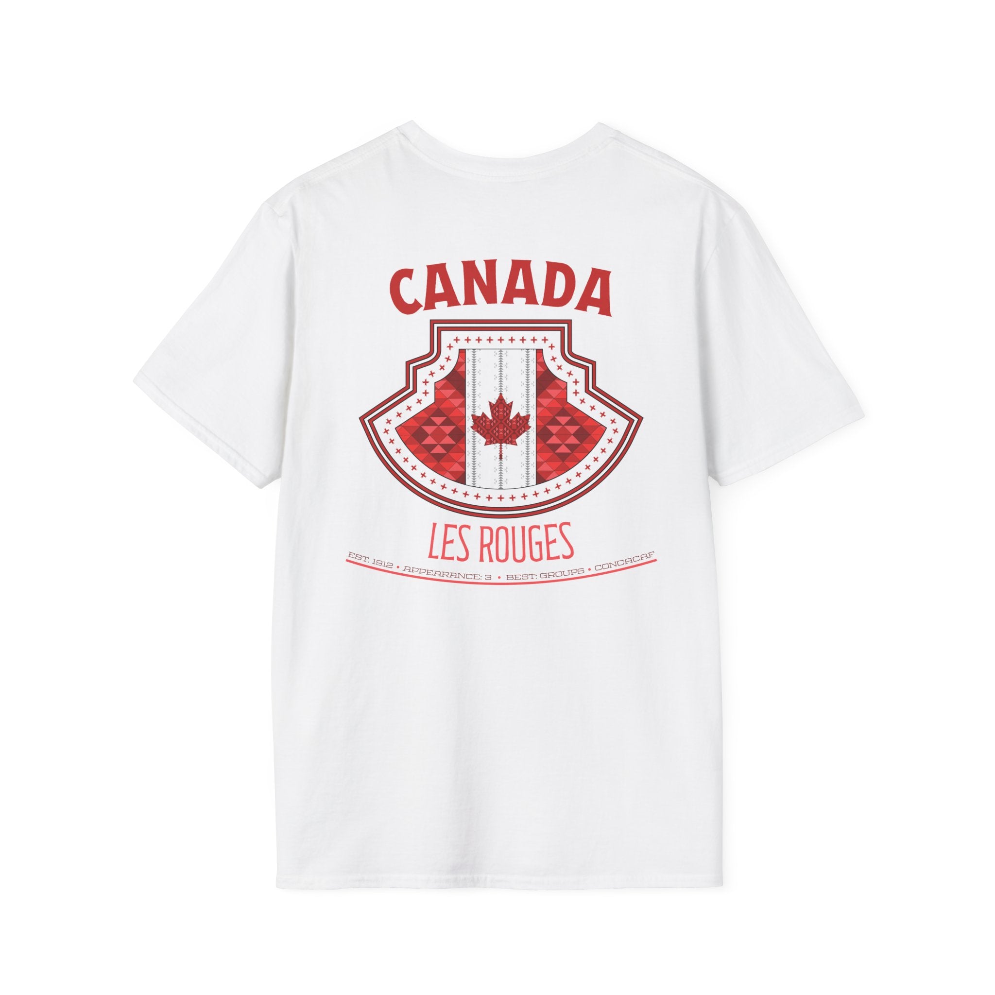 Back - Canada - Les Rouges Graphic T-Shirt