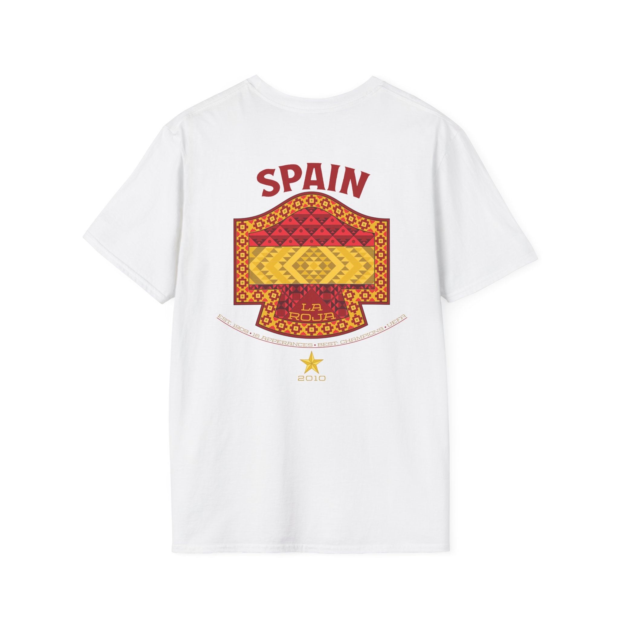 Back - Spain - La Roja Graphic T-Shirt