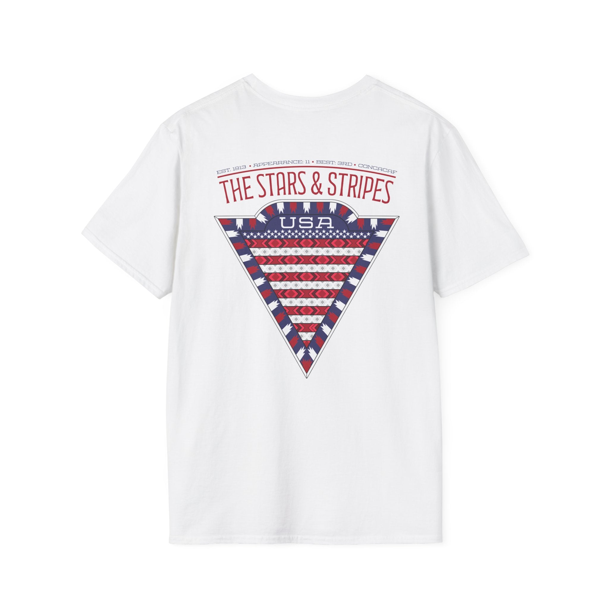 BACK - USA - THE STARS & STRIPES GRAPHIC T-SHIRT