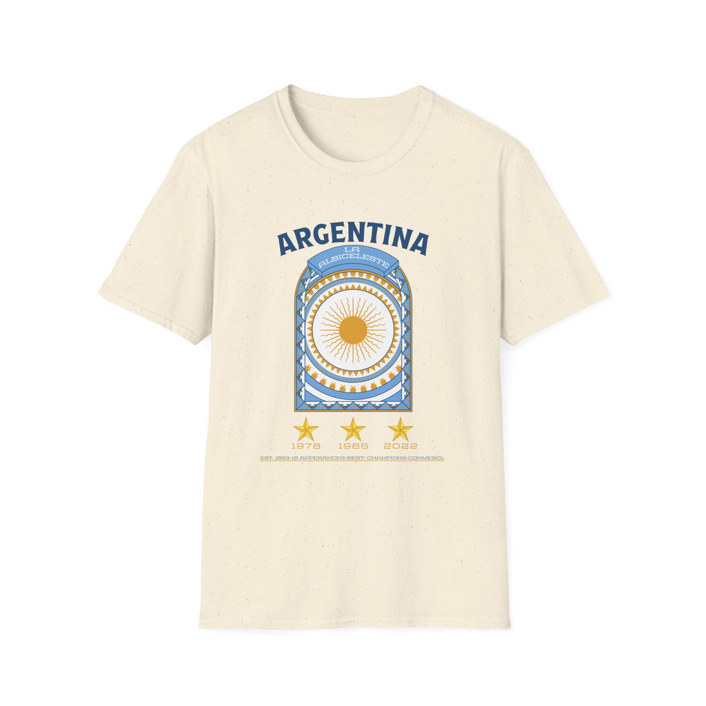 Front - Argentina - La Albiceleste Graphic T-Shirt