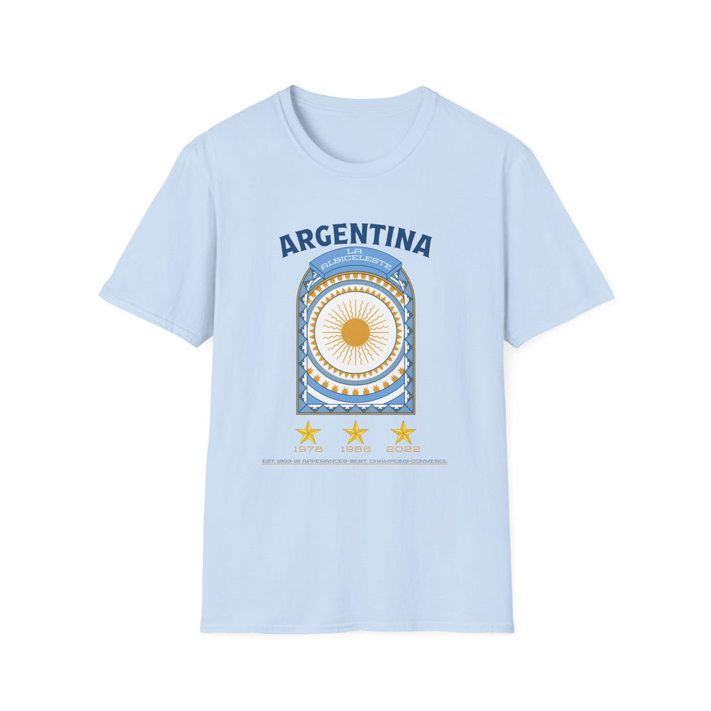 Front - Argentina - La Albiceleste Graphic T-Shirt