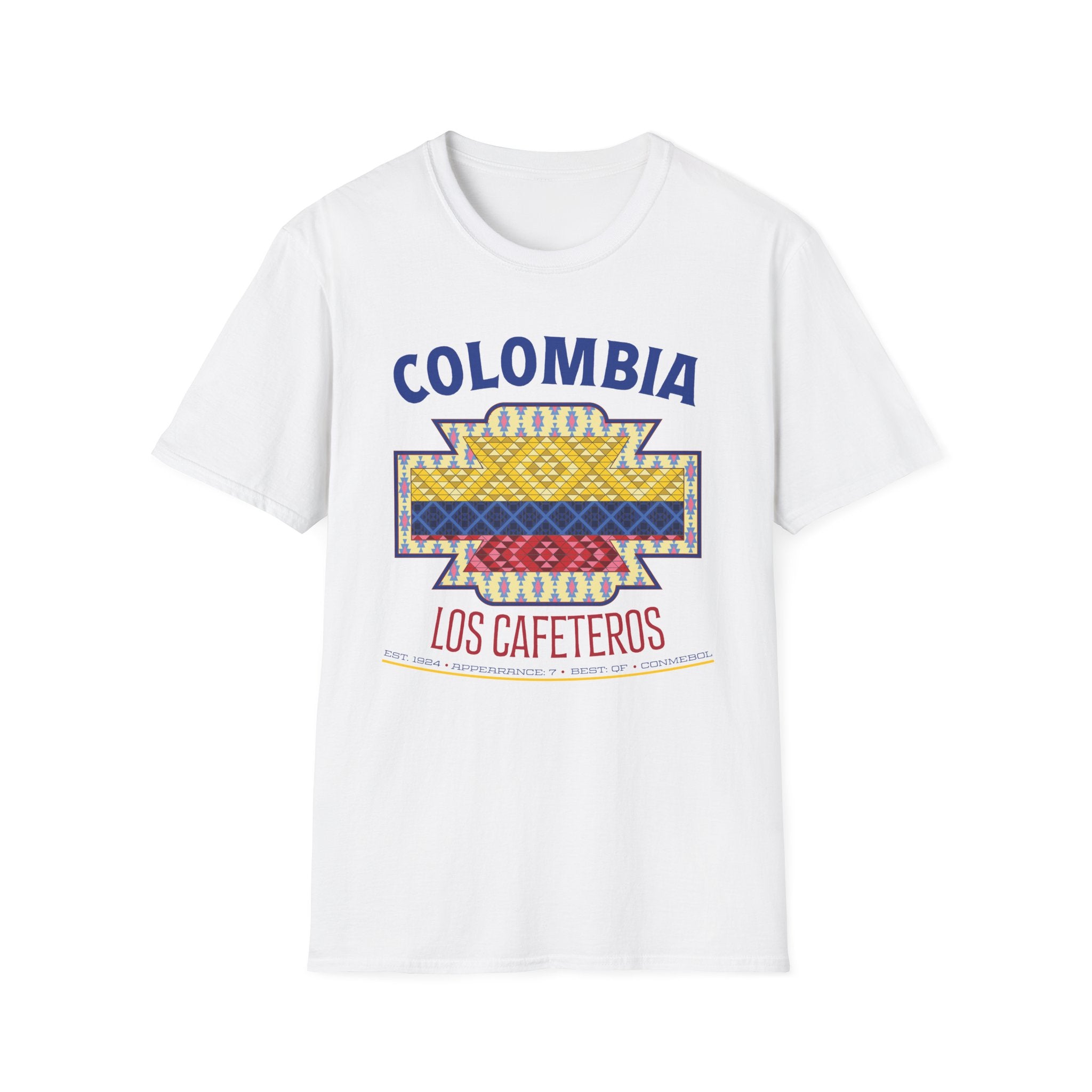 Front - Colombia - Los Cafeteros Graphic T-Shirt
