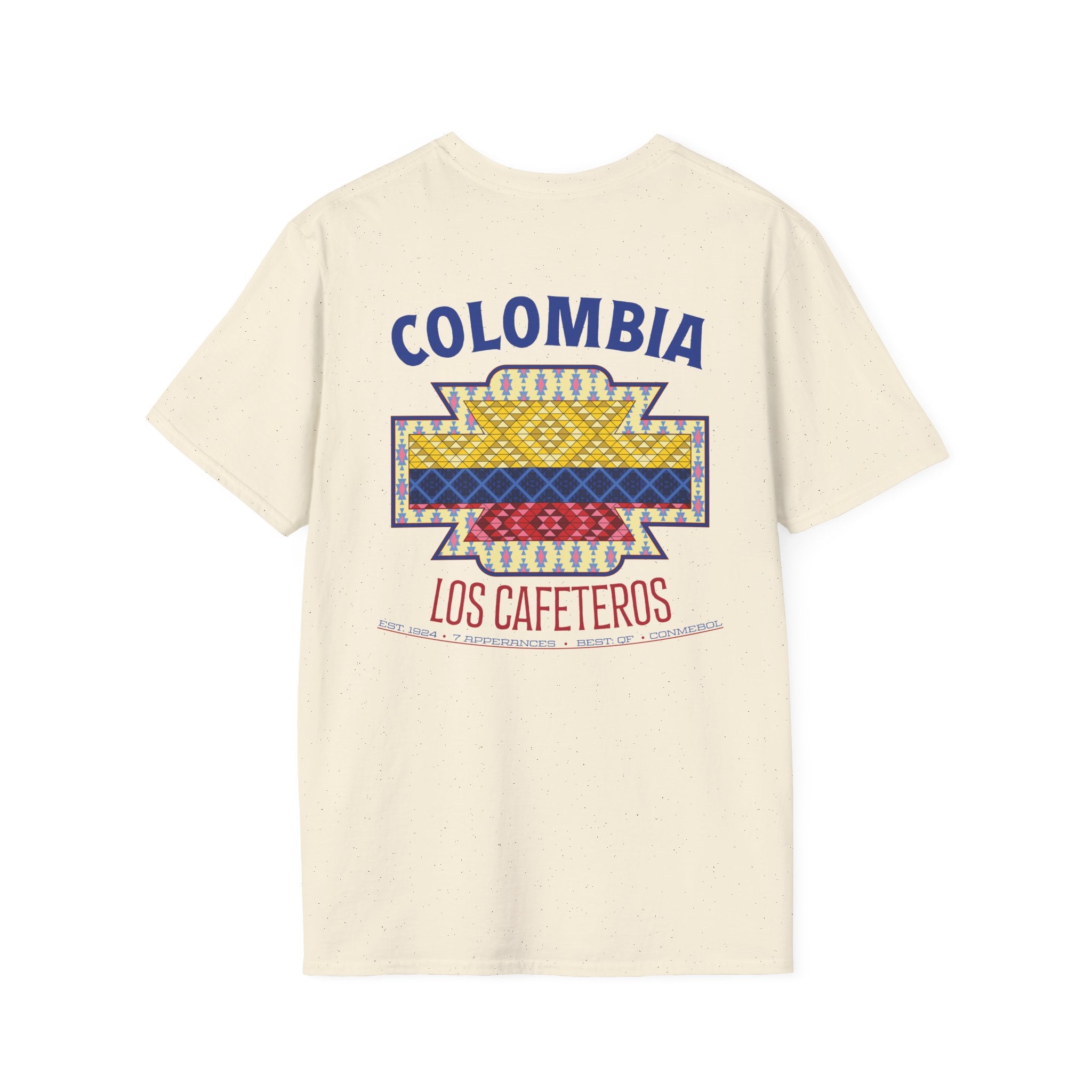 Back - Colombia - Los Cafeteros Graphic T-Shirt