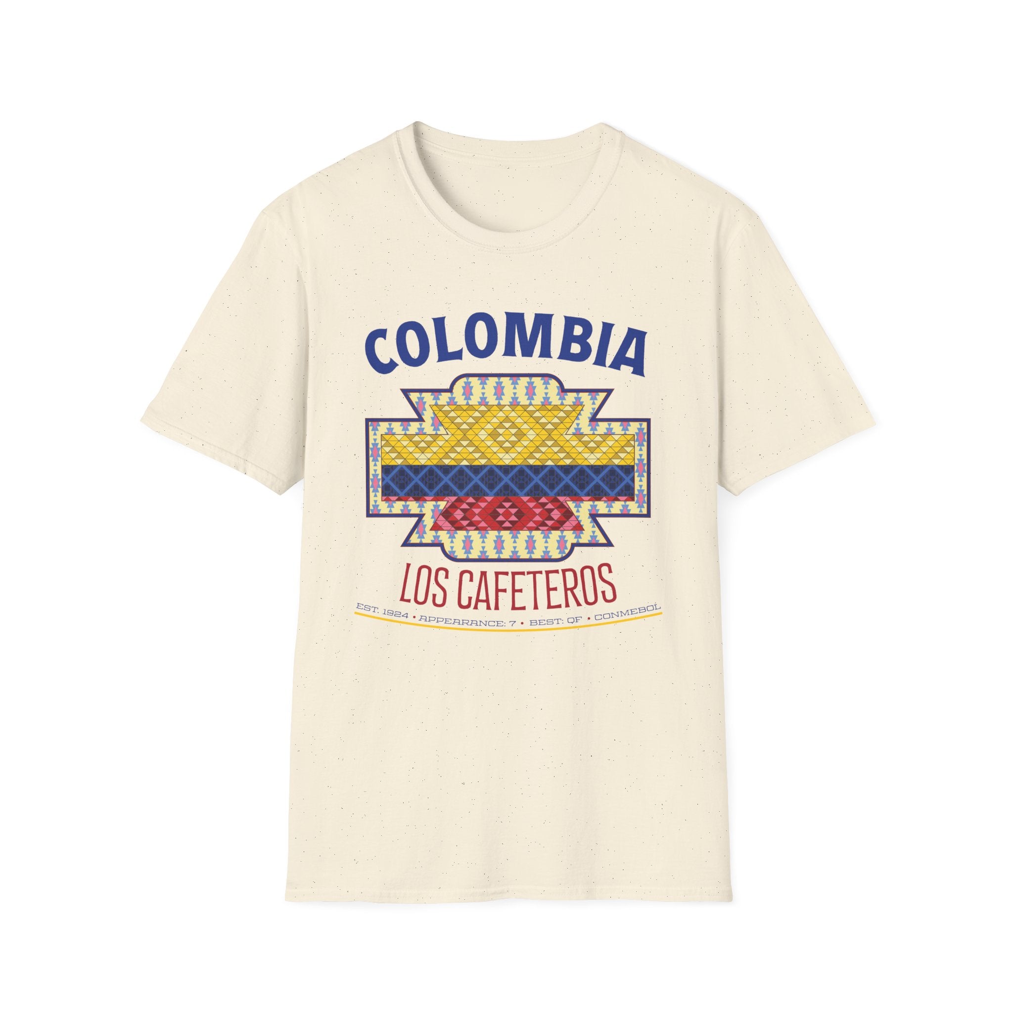 Front - Colombia - Los Cafeteros Graphic T-Shirt