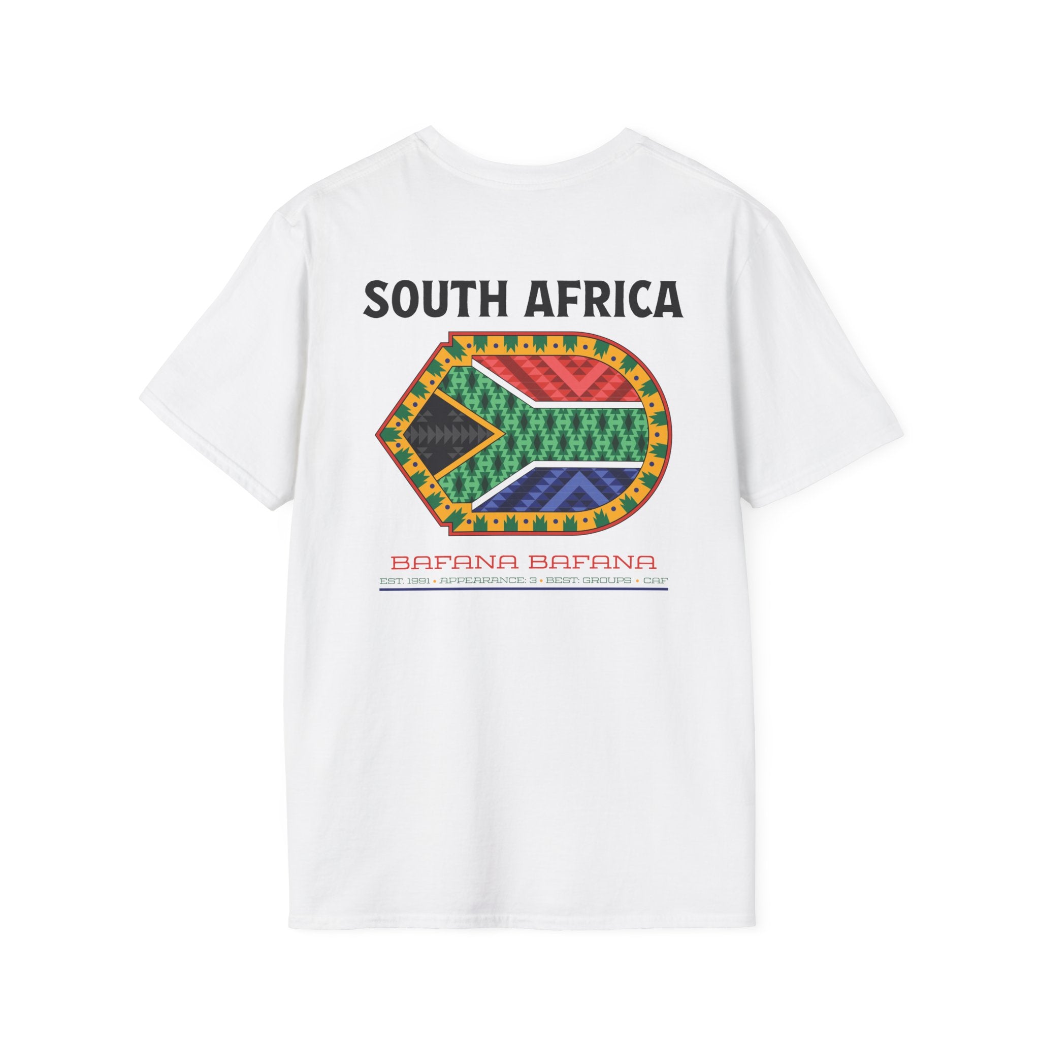 Back - South Africa - Bafana Bafana Graphic T-Shirt